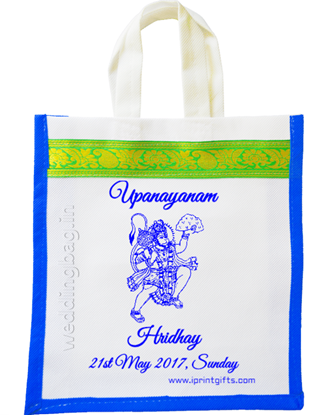 Upanayanam Zari Gift Bag - Non Woven