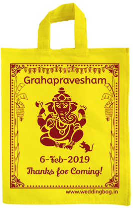 traditional Grahapravesam Thamboolam Tote bag - Non Woven